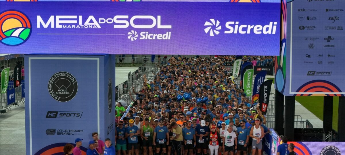 Meia Maratona do Sol Sicredi reúne 16 mil corredores e consagra novos campeões em Natal - Imagem do artigo original
