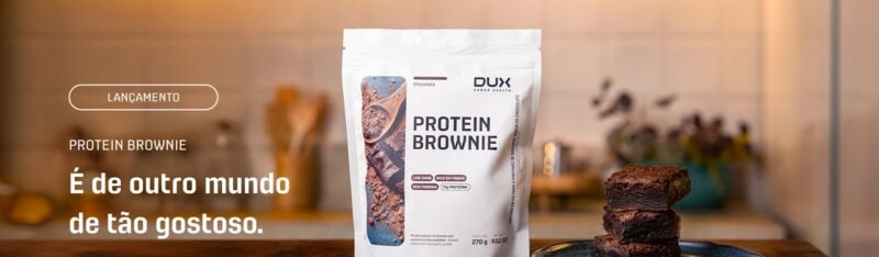 DUX Human Health lança Protein Brownie e reforça aposta em snacks protéicos - Imagem do artigo