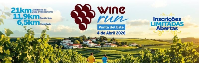 Inscrições para a Wine Run Punta del Este 2026 estão abertas - Imagem do artigo