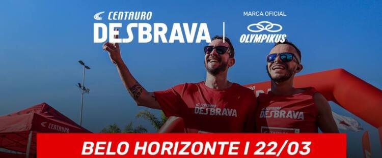 Circuito Centauro Desbrava 2026 inicia temporada em Belo Horizonte com corrida de 5 km e 10 km - Imagem do artigo