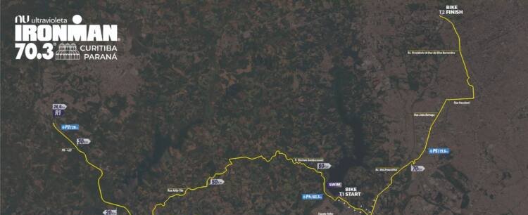 Prova Ironman 70.3 Curitiba redefine percurso de ciclismo após revisão operacional - Imagem do artigo